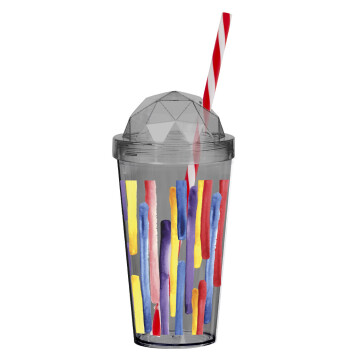 660 cc Tumbler with Straw