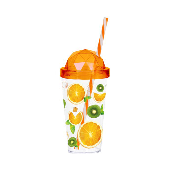 660 cc Tumbler with Straw