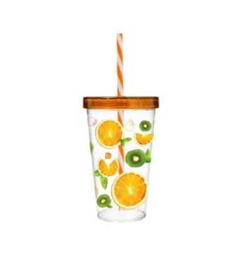 660 cc Tumbler with Straw