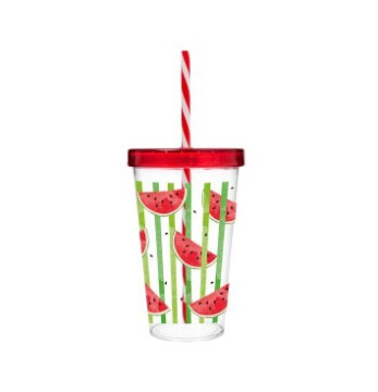 660 cc Tumbler with Straw