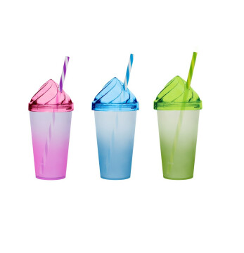 660 cc Tumbler with Straw - SAN