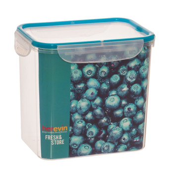 4,7 lt Airtight Storage Bowl-Blue